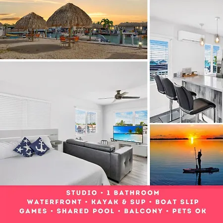 Waterfront Studio 2, Couples Oasis, Kayaks, Pool Jewfish Exterior photo